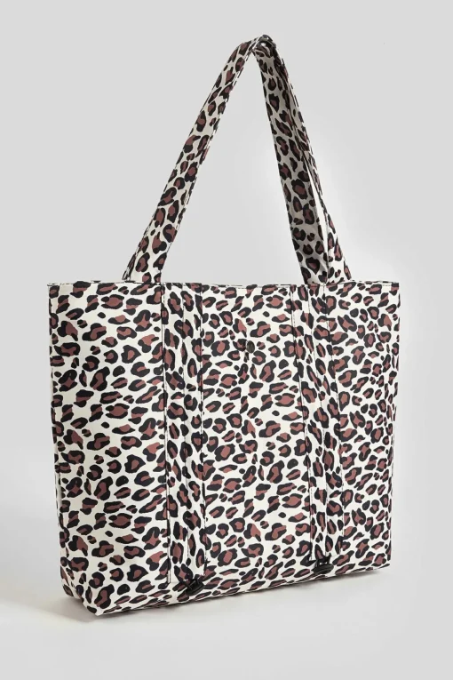 Crossbody-Tasche mit Leopardenmuster