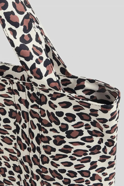 Crossbody-Tasche mit Leopardenmuster